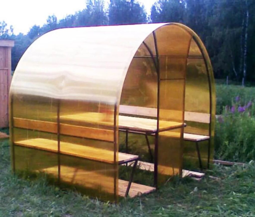 Купить беседку аркой