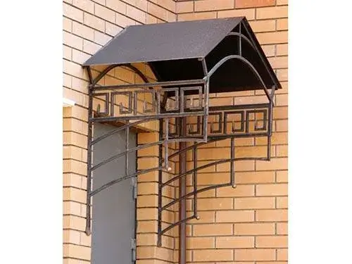 Козырьки Двускатные и трёхскатные