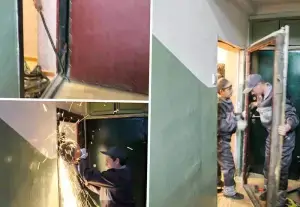 Ремонт входных дверей